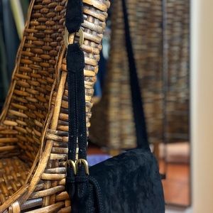 Hush Puppies Black Sues Purse